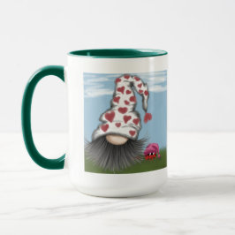 Taza Cute Valentine Gnome