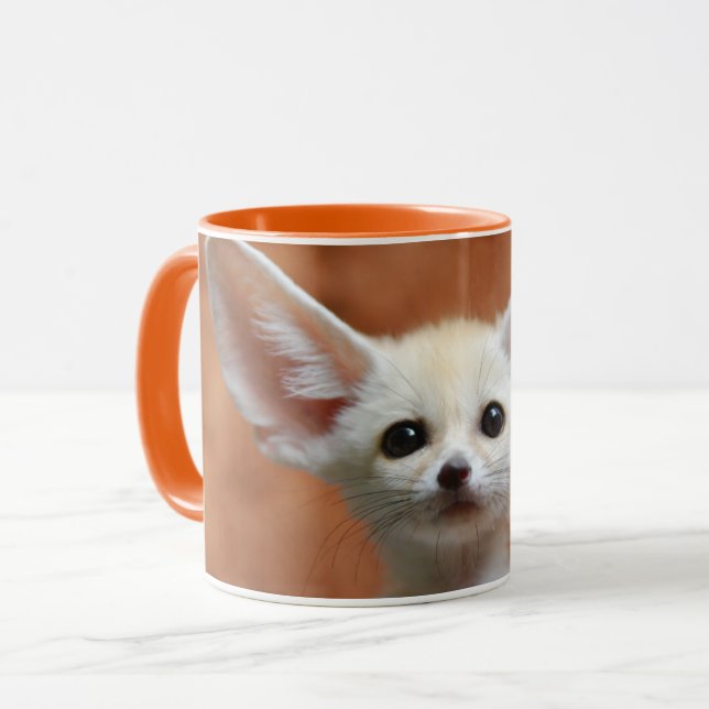 Taza Cutest Baby Animals | Fennec Fox Pup (Anverso izquierdo)