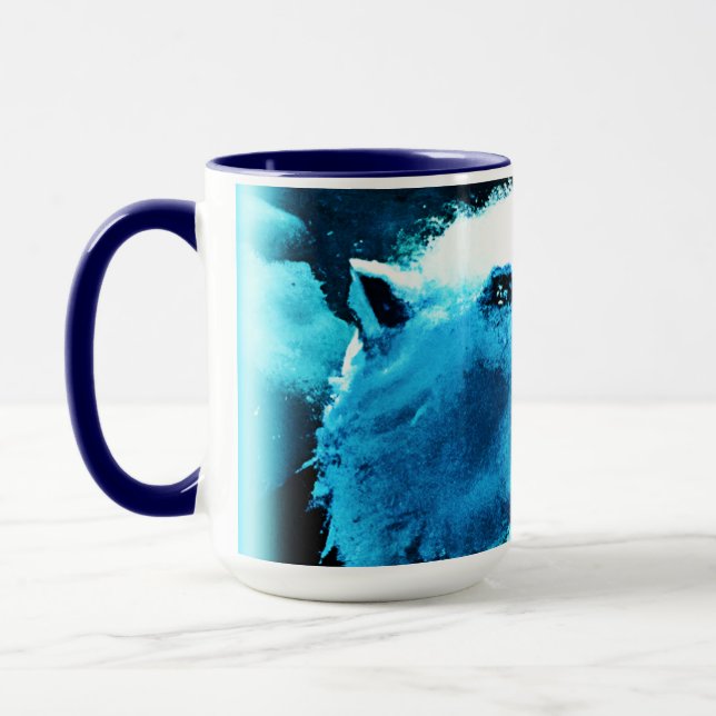 Taza Cutícula "Oso Polar Enojado". ¡Hazte con una en Za (Izquierda)
