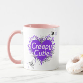 Taza Cutie espeluznante -un tazón de café espeluznante 