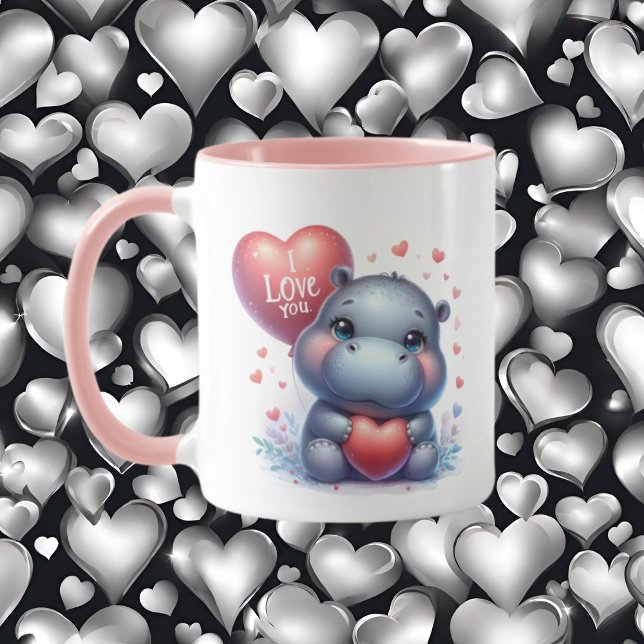 Taza Cuto hippo añadir mensaje (Subido por el creador)
