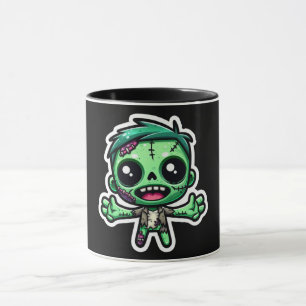 Taza Cuto, personalizado zombie