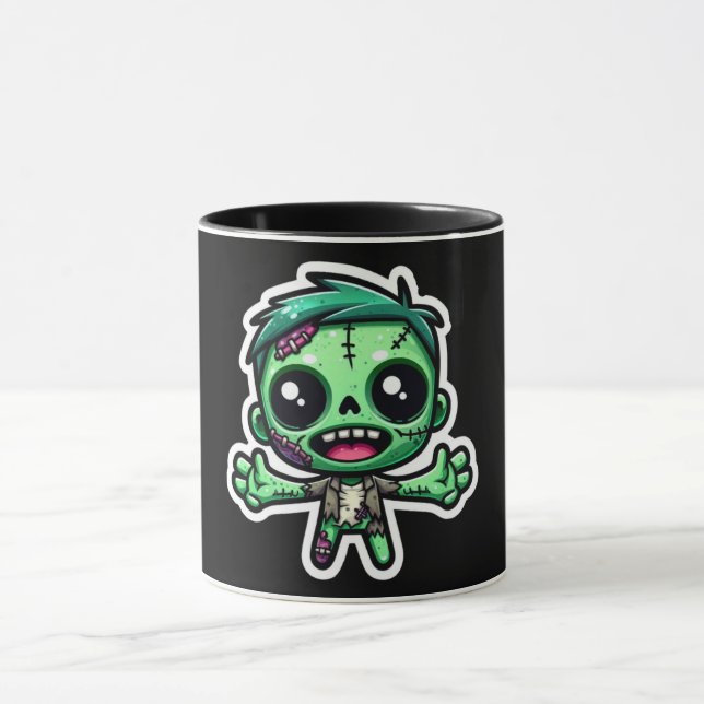 Taza Cuto, personalizado zombie (Centro)