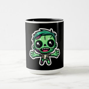 Taza Cuto, personalizado zombie