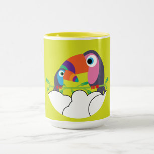 Taza Cuto Toucan Amar a los turistas Aves divertida