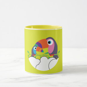 Taza Cuto Toucan Amar a los turistas Aves divertida