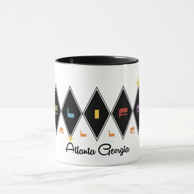 Taza CV Retro - Atomic (Centro)