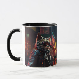 Taza Cyberpunk Cats mug
