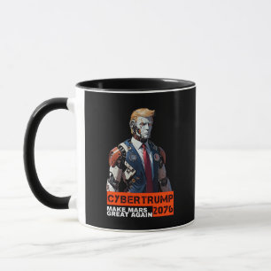 Taza CyberTrump 2076 Hacer a Marte Grande De Nuevo