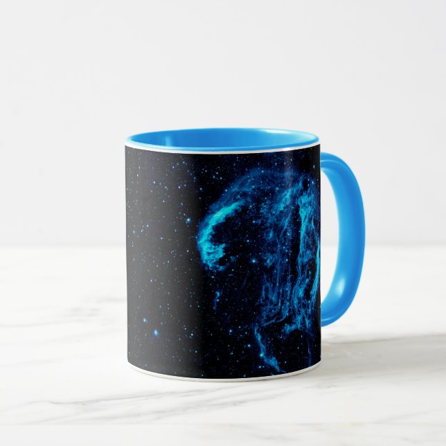 Taza Cygnus Loop Nebula Supernova Espacio Remnente Foto (Anverso derecho)