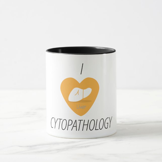 Taza Cytopathology del corazón I - hígado (Centro)