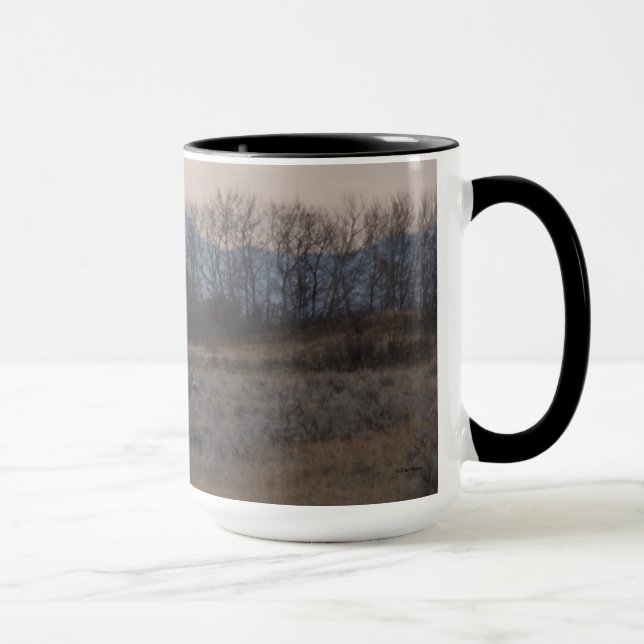 Taza D12 Mule Deer Sweet Grass Hills (Derecha)