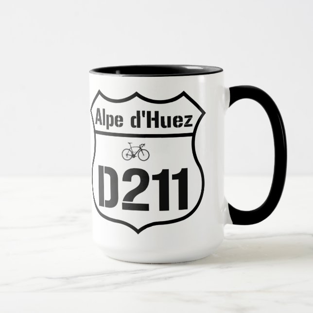 Taza D211 Alpe d'Huez (Derecha)