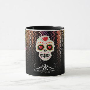 Taza D.D.L.M. Calavera