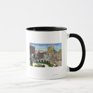 Taza D y opinión del edificio de H de la calle del