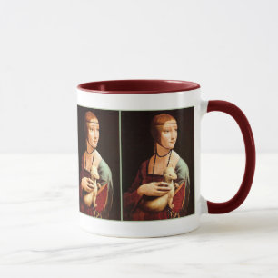 Taza Da Vinci: Señora With The Ermine