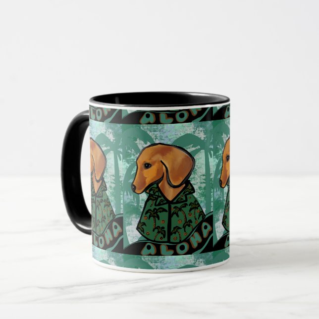 Taza Dachshund (Anverso izquierdo)