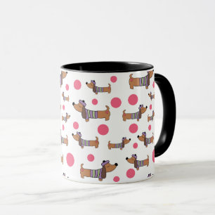 Taza Dachshund en Sweater Mug