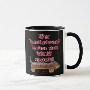 Taza Dachshund Love Meter
