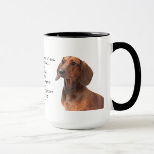 Taza Dachshund Mug