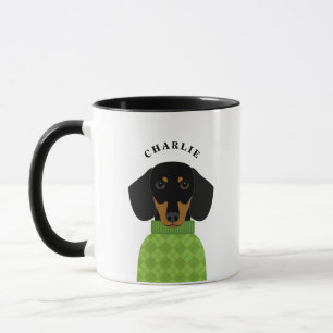 Taza Dachshund Mugs