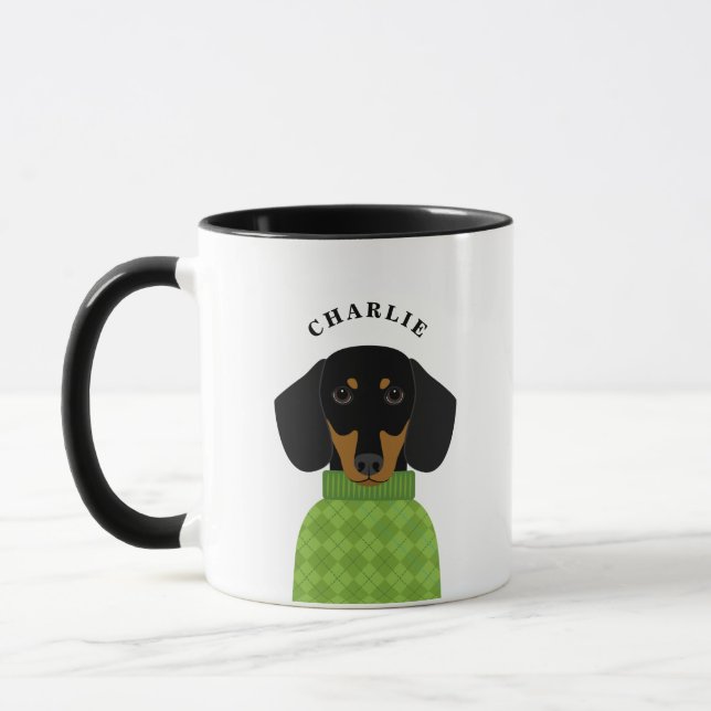 Taza Dachshund Mugs (Izquierda)