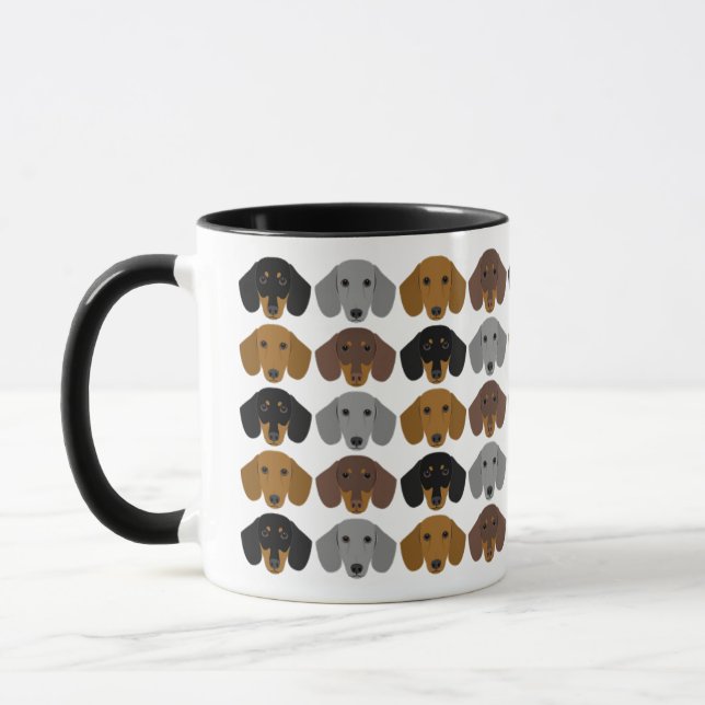 Taza Dachshund Mugs (Izquierda)
