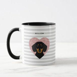 Taza Dachshund Mugs