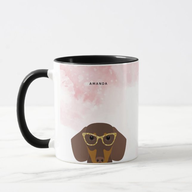 Taza Dachshund Mugs (Izquierda)