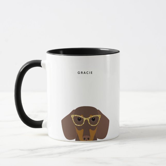 Taza Dachshund Mugs (Izquierda)