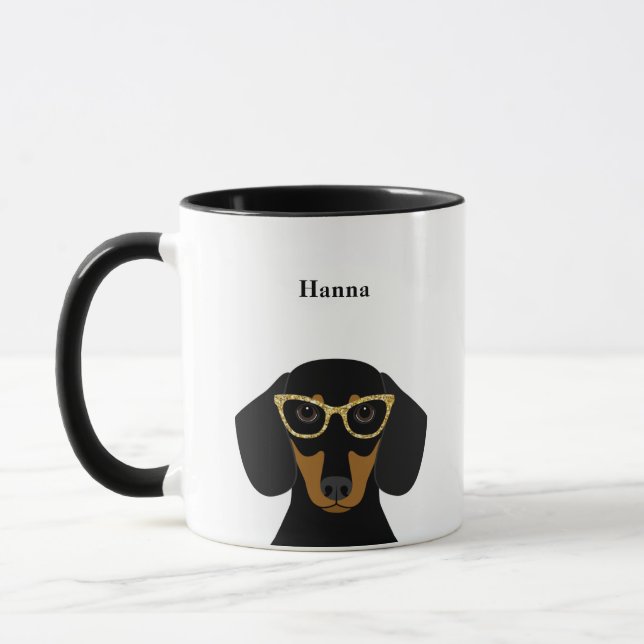 Taza Dachshund Mugs (Izquierda)