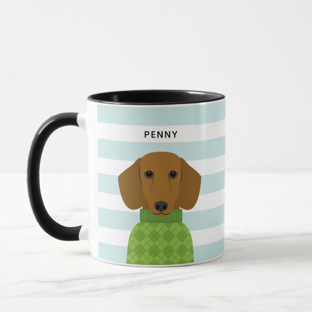 Taza Dachshund Mugs (Izquierda)