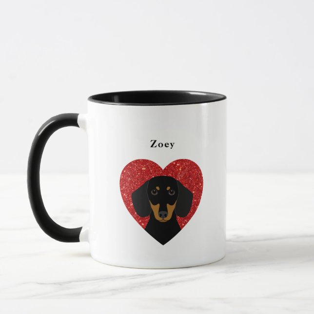 Taza Dachshund Mugs (Izquierda)