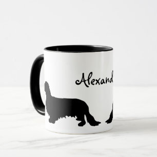 Taza Dachshund Pelo Largo - Silueta 1