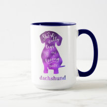 Dachshund - piernas rechonchas cortas y cuerpo