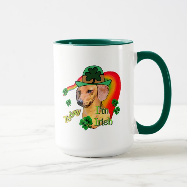 Taza Dachshund St Patricks (Derecha)