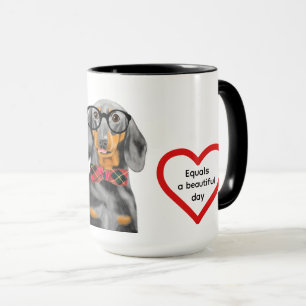 TAZA DACHSHUND Y CAFÉ MUG