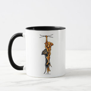 Taza Dachshunds ceñidos
