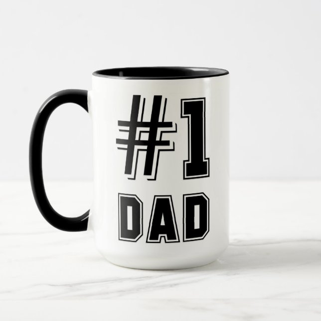 Taza Dad Coffee Mug (Izquierda)