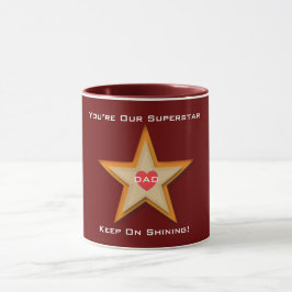 Taza Dad Superstar Mug