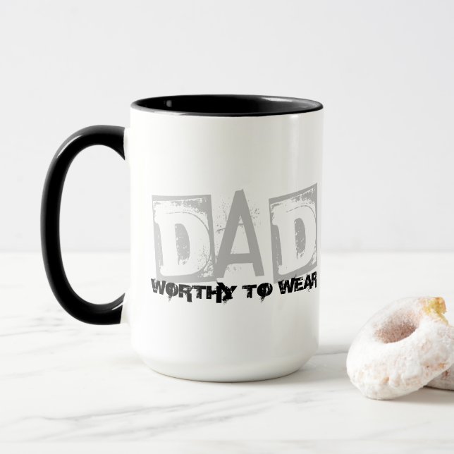 Taza DAD - Vale La Pena Usar (Con donut)