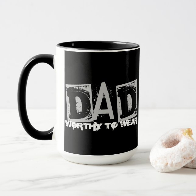 Taza DAD - Vale La Pena Usar (Con donut)