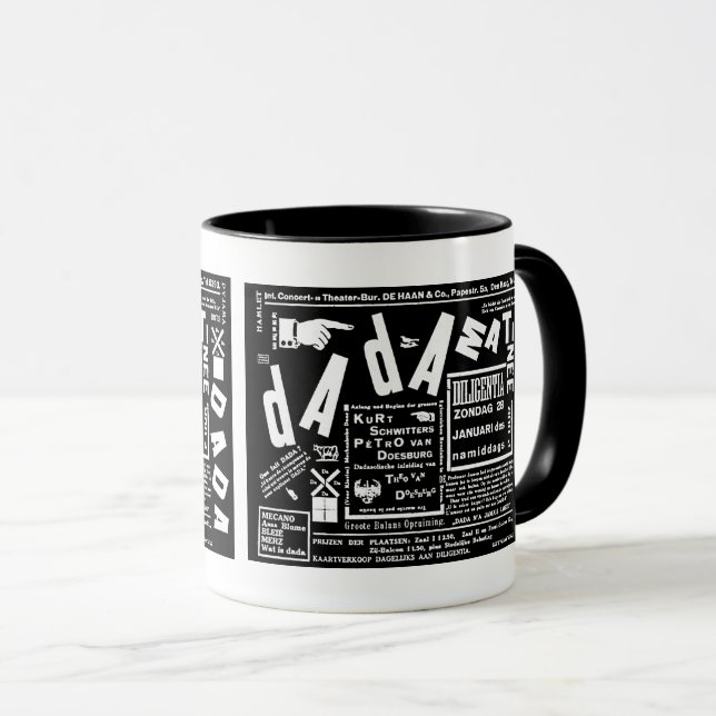 TAZA DADA ART POSTER DE 1923 (Anverso derecho)