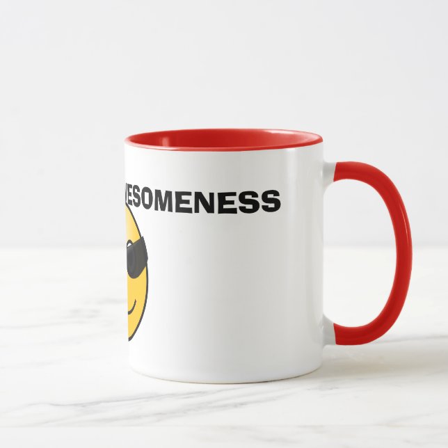 Taza dada dios de Awesomeness (Derecha)