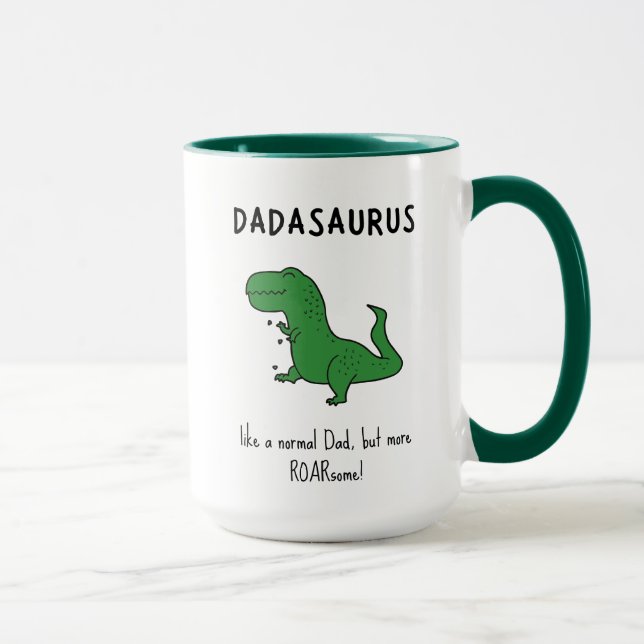 Taza Dadasaurus Funny T-Rex (Derecha)