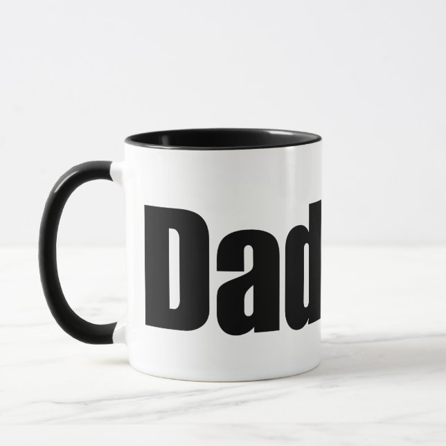 Taza Daddy-O Hipster Dad Mug (Izquierda)