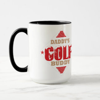 Taza Daddys Golf Buddy Vintage Sport Distressed Coffee 