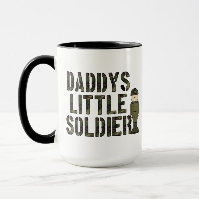 Taza Daddys Little Soldier Mug (Izquierda)