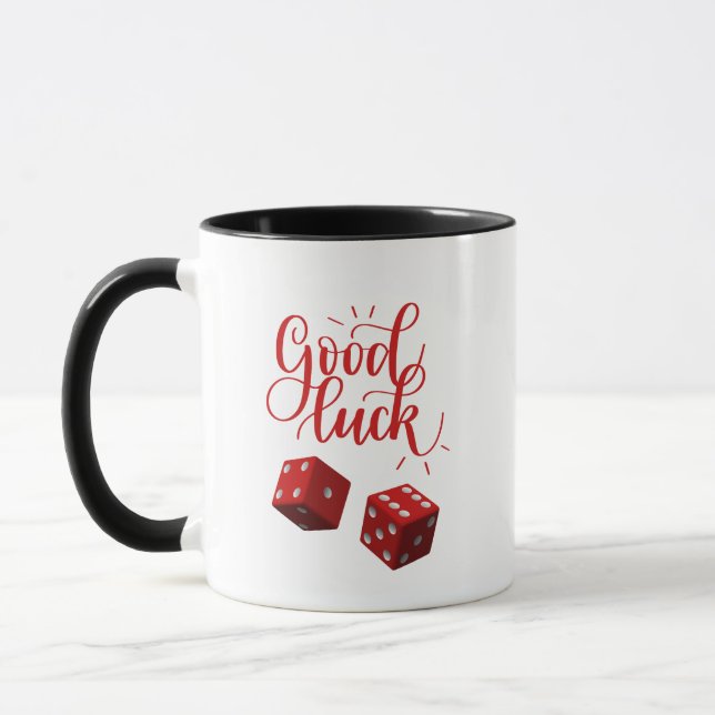 Taza dados de día afortunado (Izquierda)