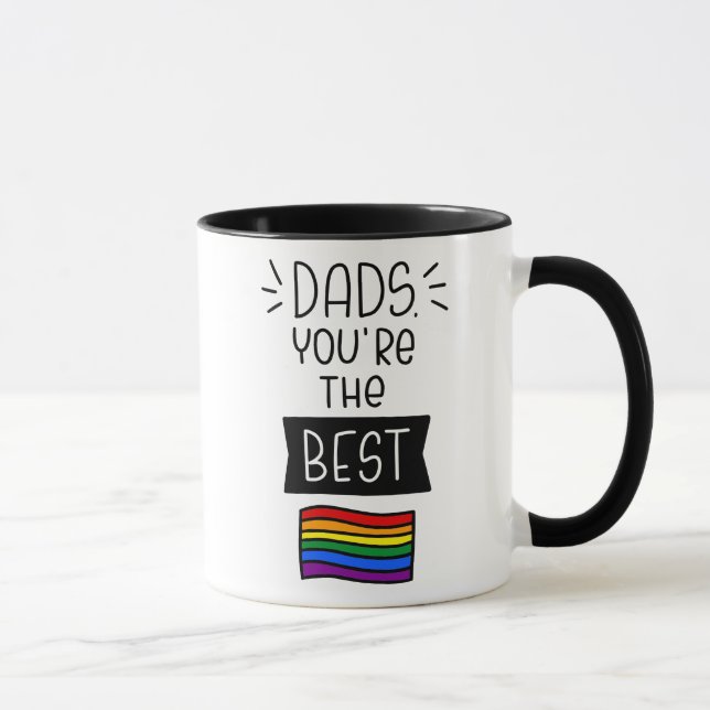 Taza Dads, eres el mejor - Orgullo del Día del Padre (Derecha)